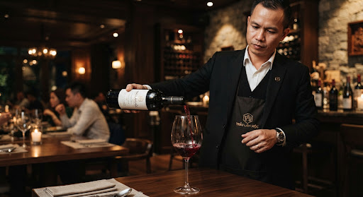 Sommelier rót rượu