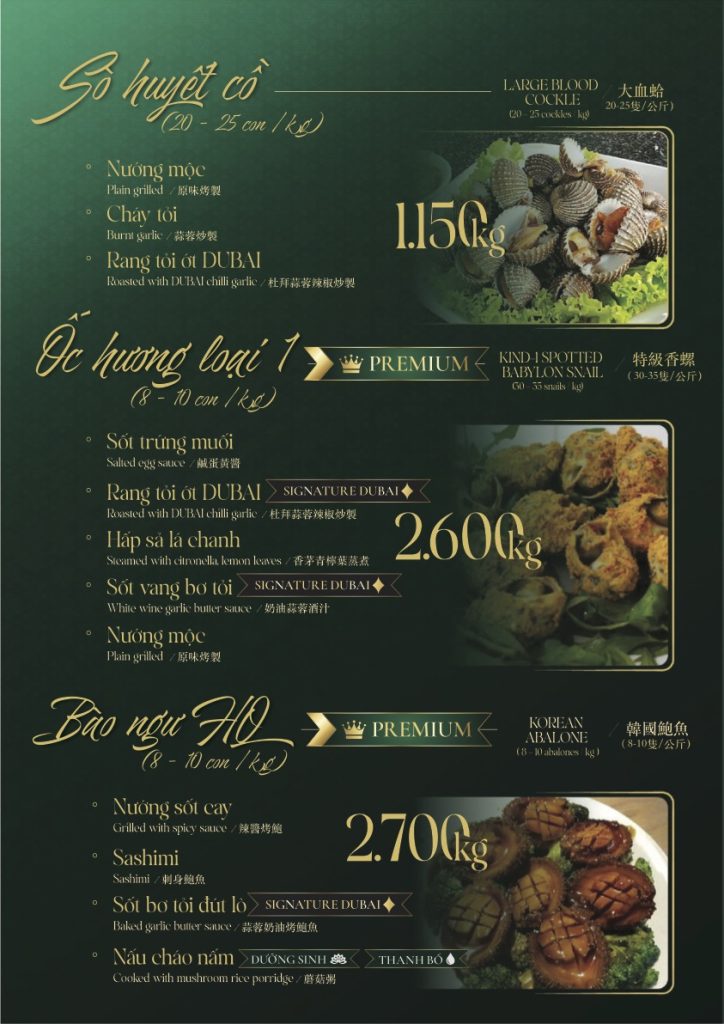 Trang menu 24