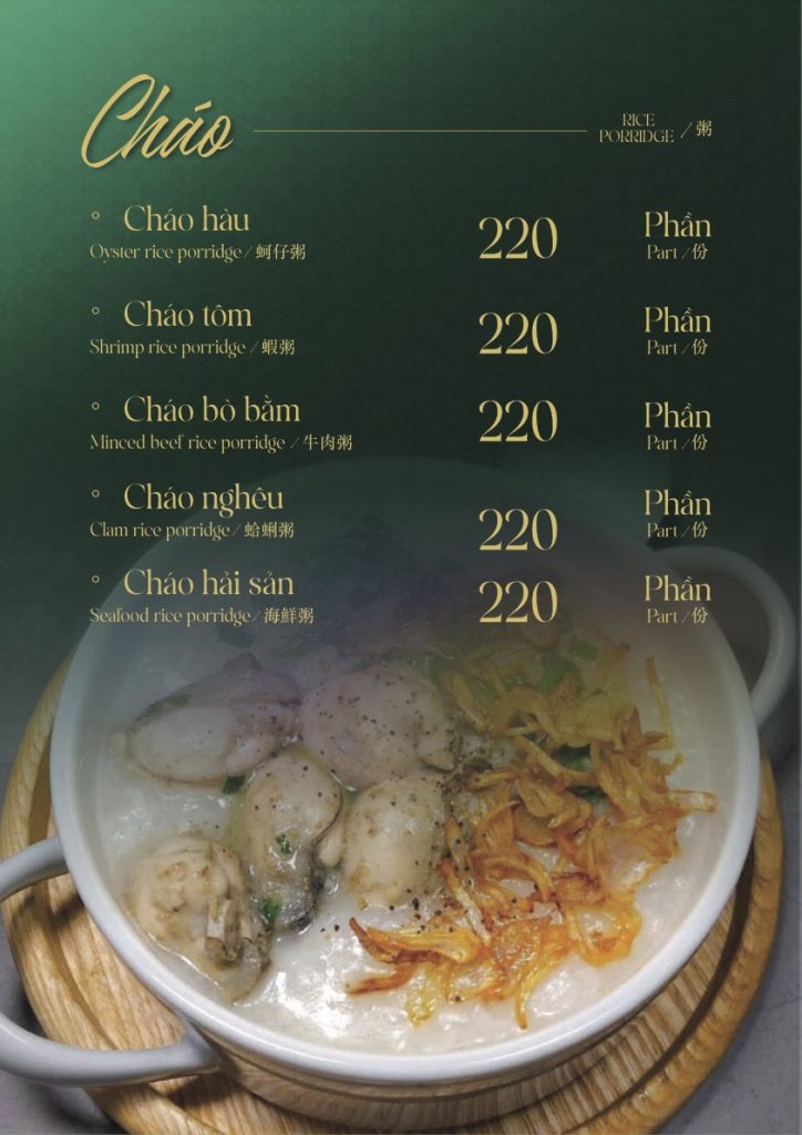 Trang menu 30
